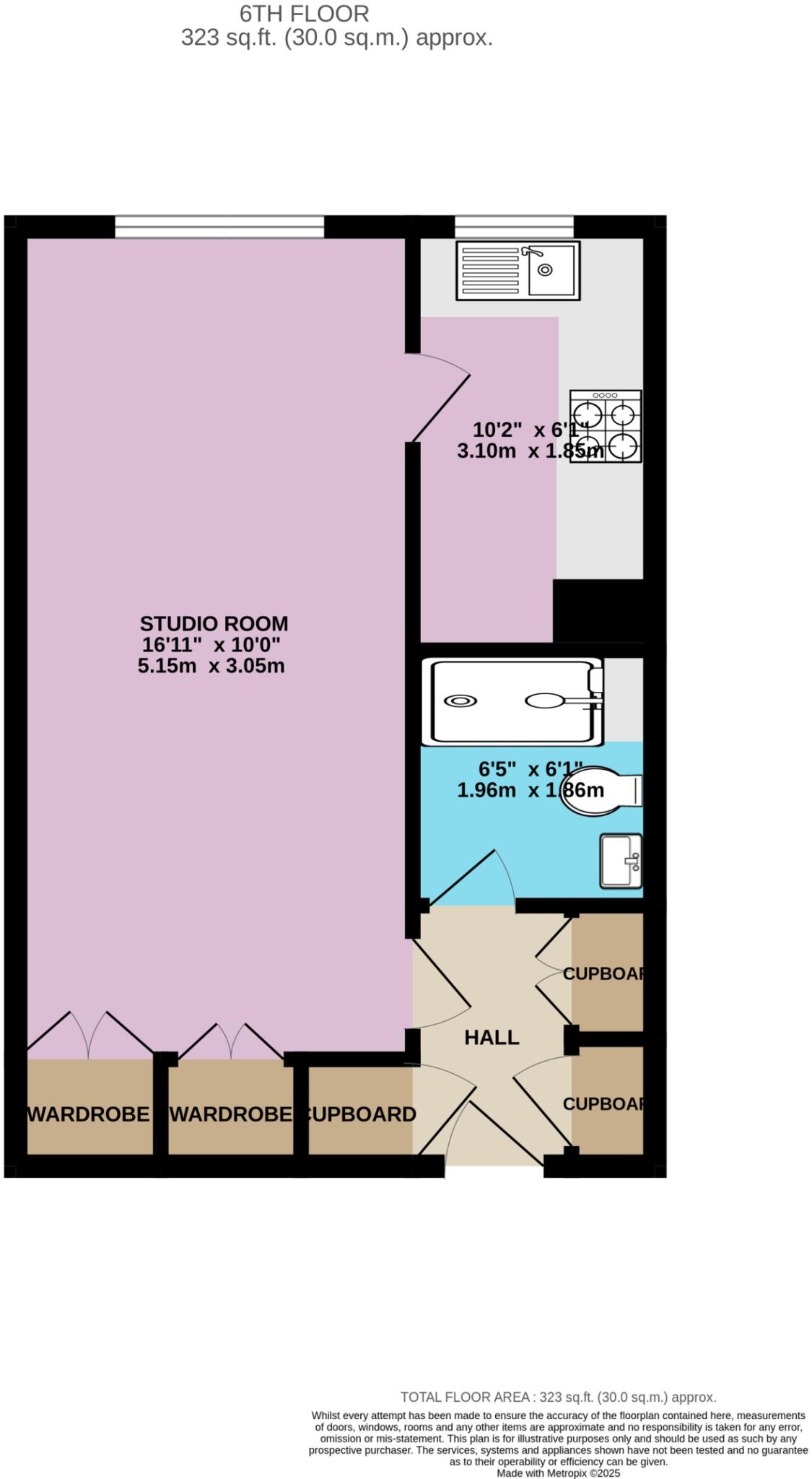 Marlborough Court, 46-48 The Drive, Hove, East Sussex, BN3 floorplan