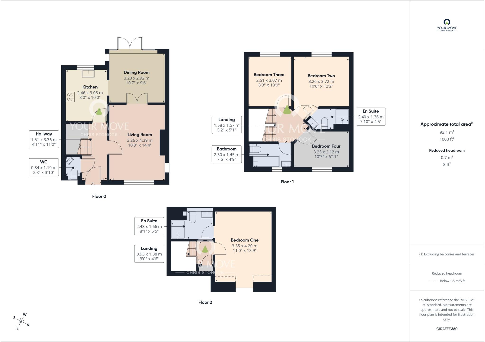 Woodham Drive, Sunderland, Tyne and Wear, SR2 floorplan