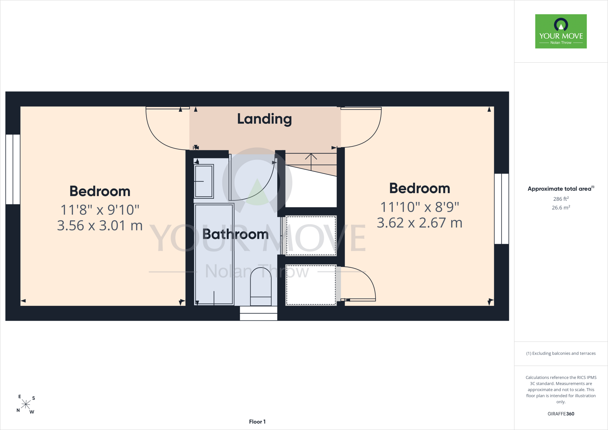 Gedling Close, Wakes Meadow, Northampton, NN3 floorplan