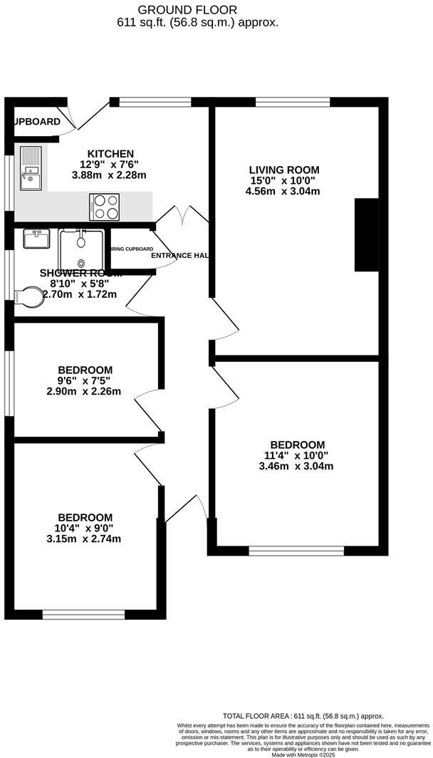 Slade Drive, Swindon floorplan