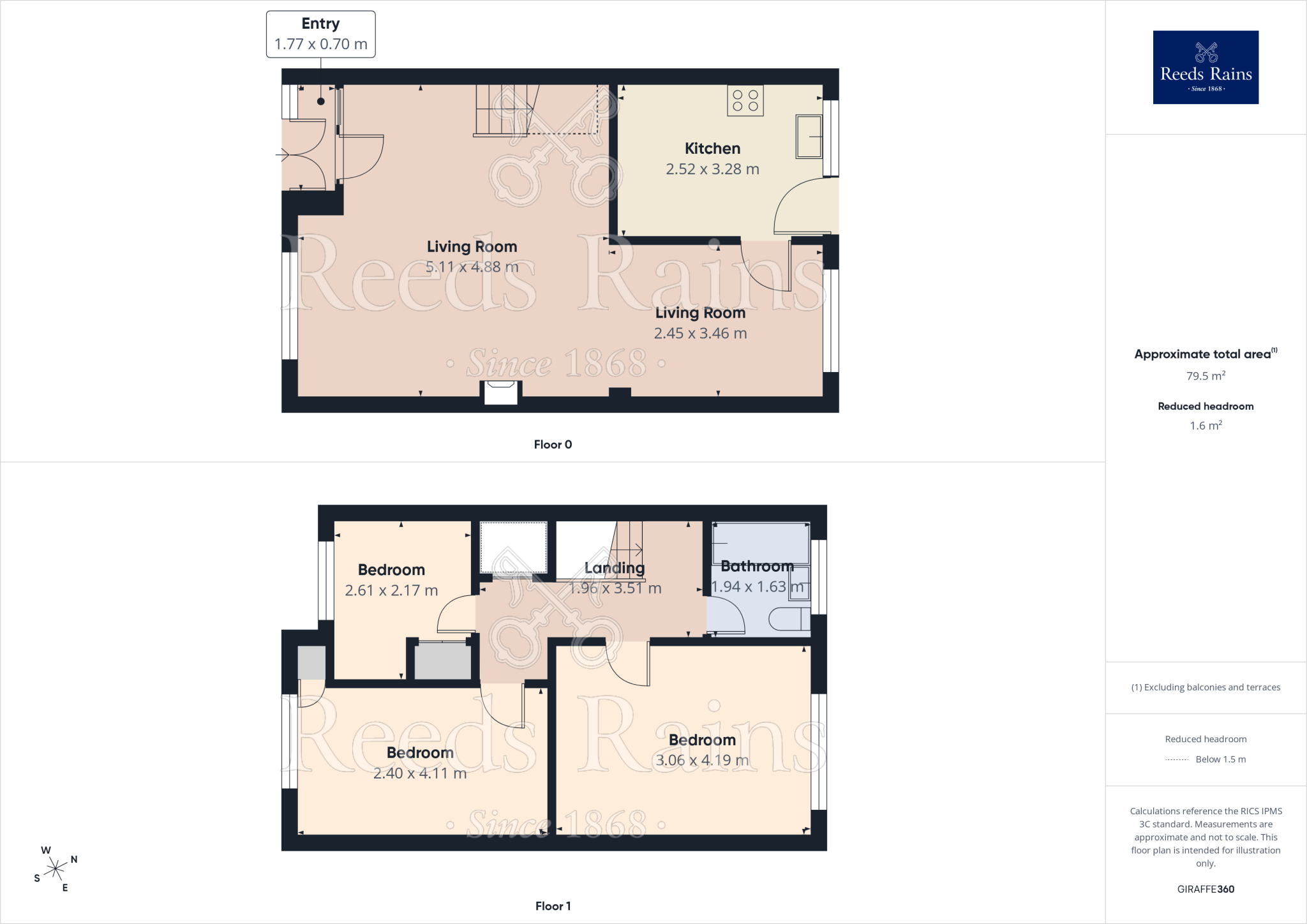 Hillside Close, Brierfield, Nelson, Lancashire, BB9 floorplan
