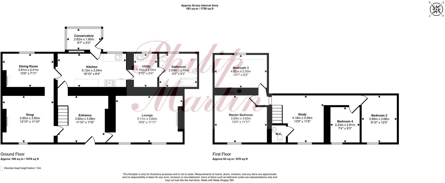 Foxes Row, Carharrack, Redruth floorplan