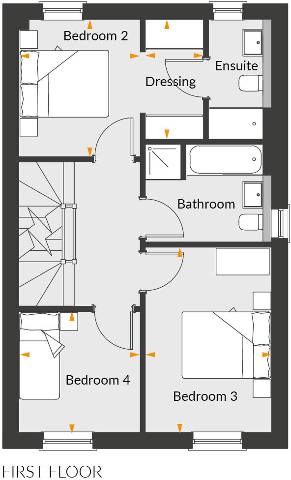 Mead Fields, Buller Road, Banwell, BS29 floorplan