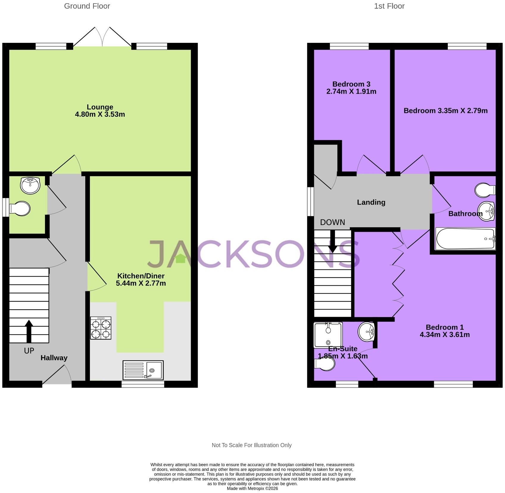 Butchers Green, Rainham, floorplan