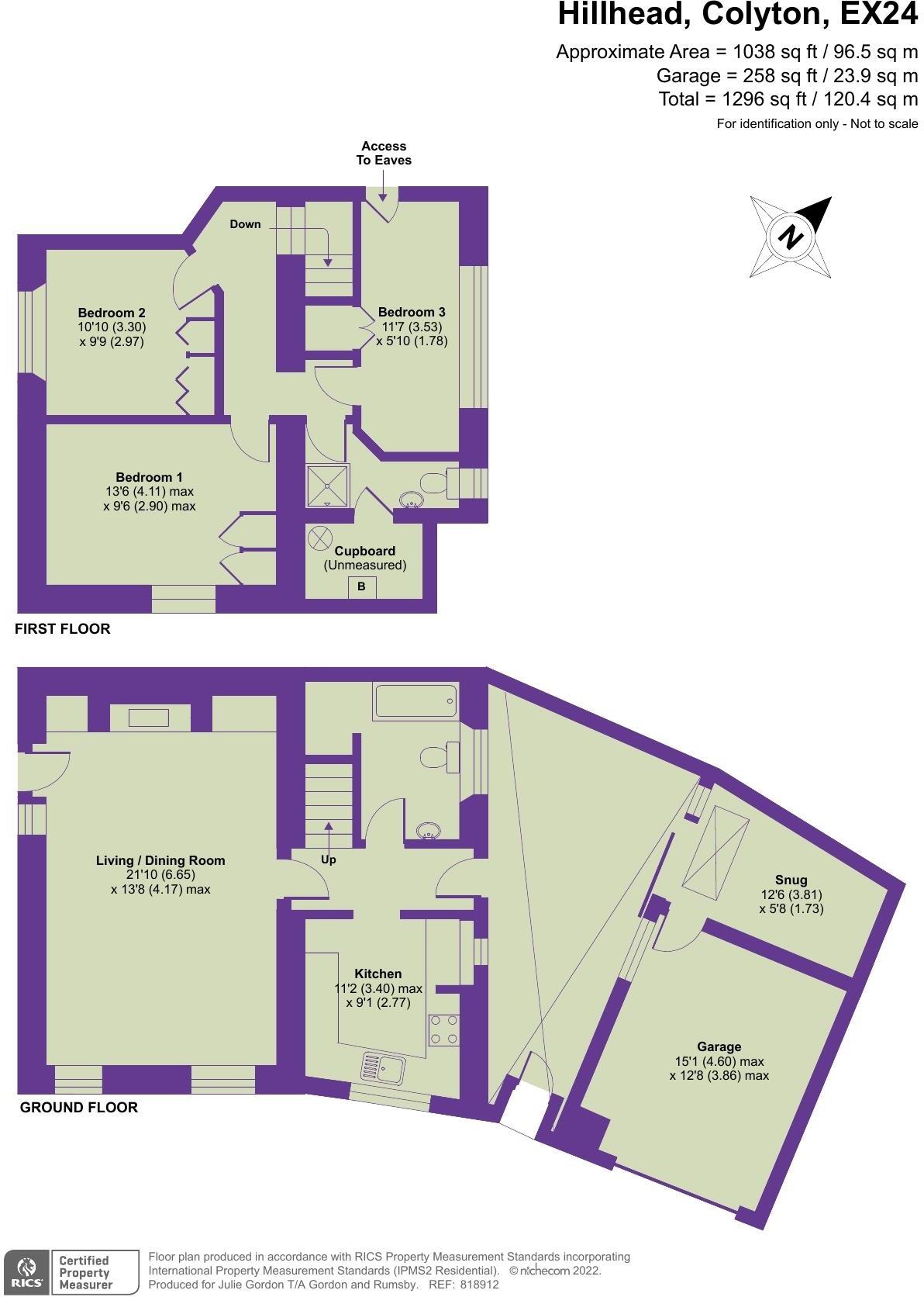 Hillhead, Colyton, Devon floorplan