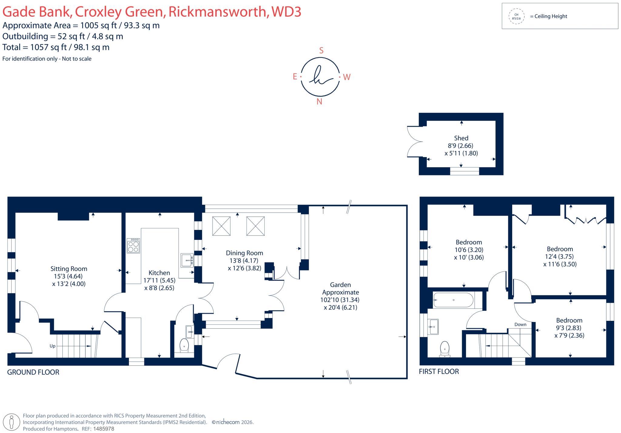 Croxley Green, WD3 floorplan