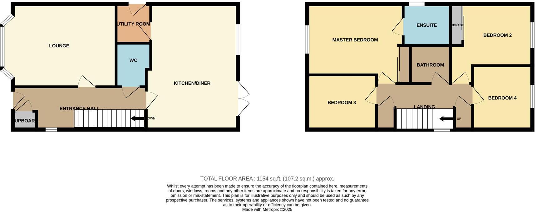 Maine Close, Bideford floorplan