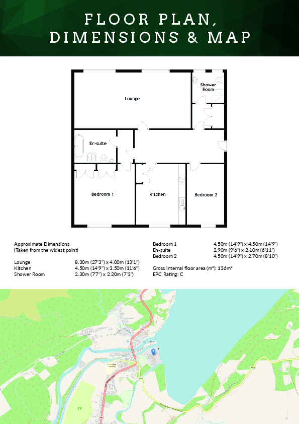 8 The Monastery The Highland Club, St. Benedicts Abbey, Fort Augustus, PH32 4BJ floorplan