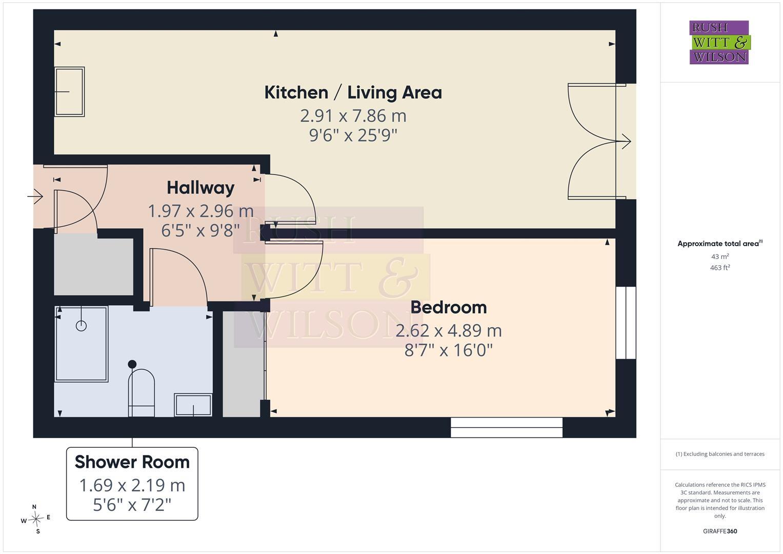 Marina, Bexhill-On-Sea floorplan