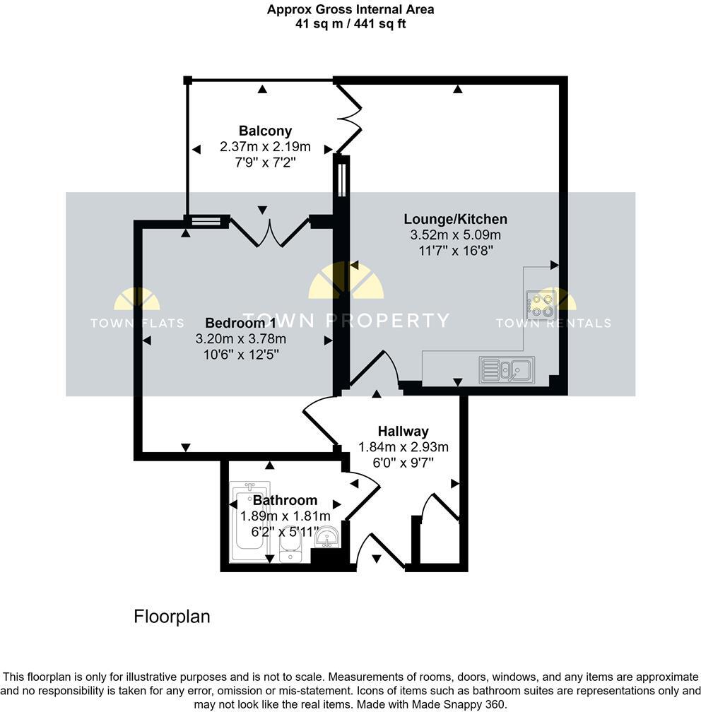 Golden Gate Way, Eastbourne floorplan