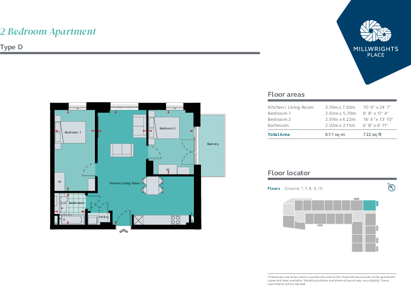 Millwrights Place, Bristol Bristol BS1 floorplan