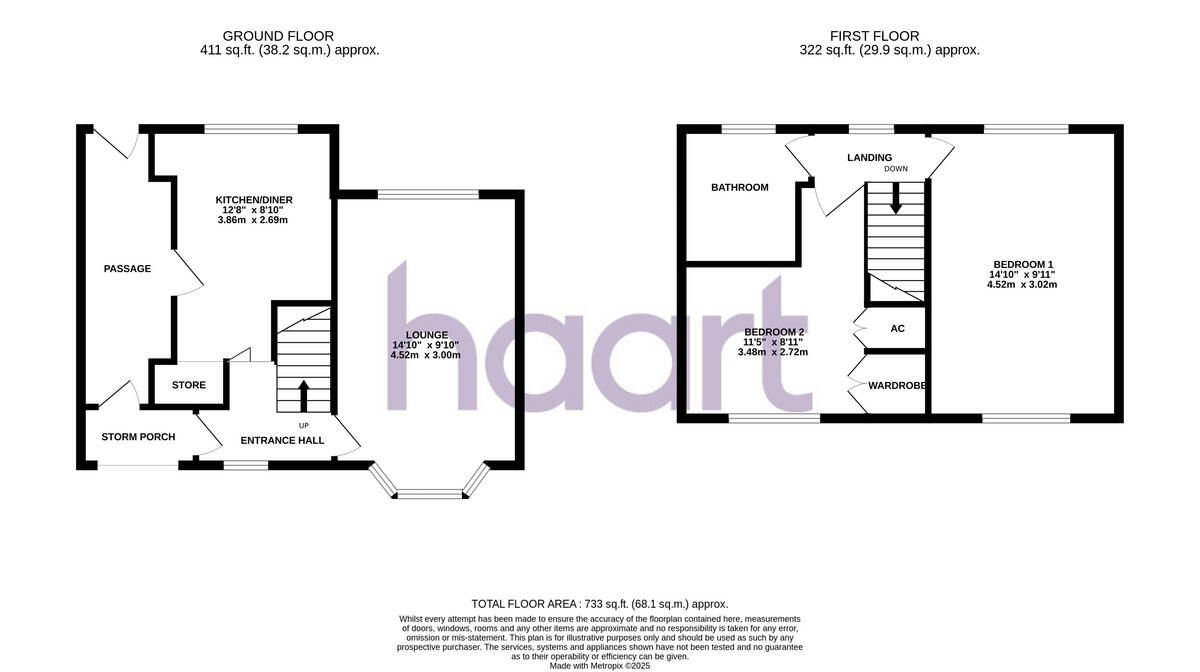 38, Walford Drive, Lincoln floorplan