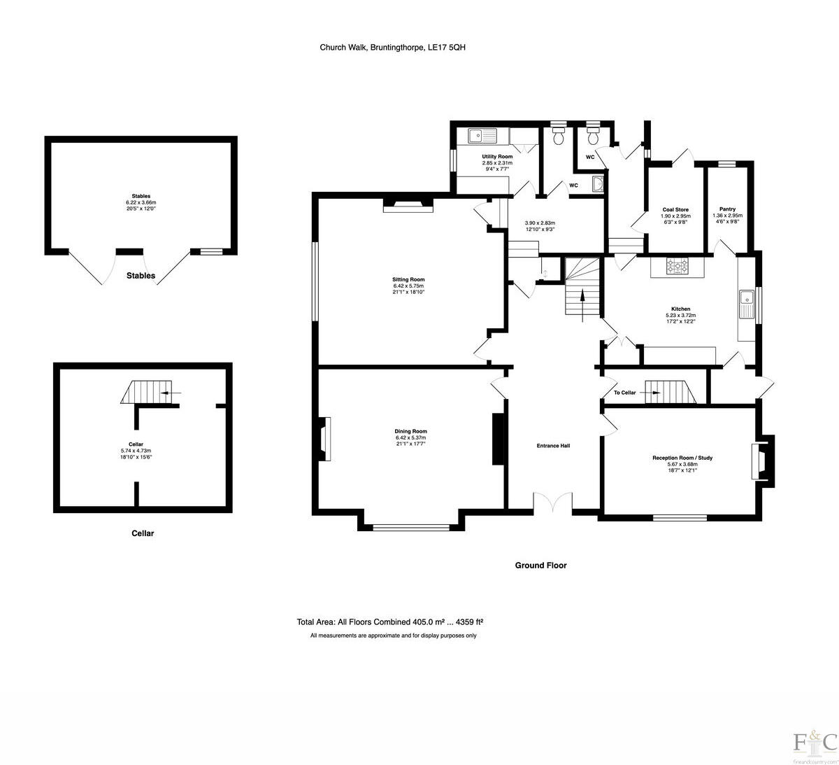 Church Walk, Bruntingthorpe, LE17 floorplan