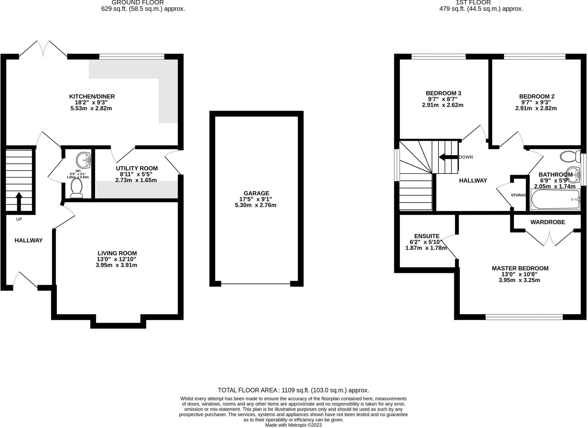 Sable Road, Shavington, Crewe floorplan