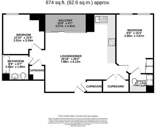 The Well House floorplan