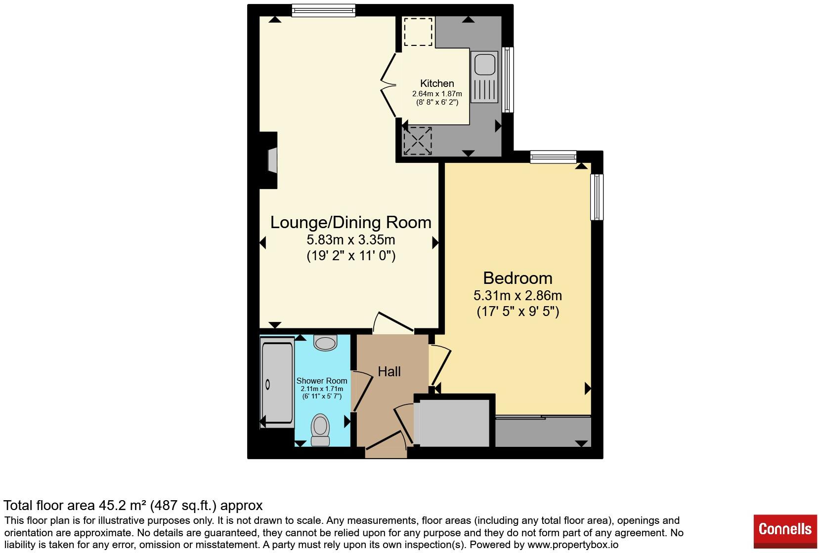 Sandhurst Street, Oadby, Leicester floorplan