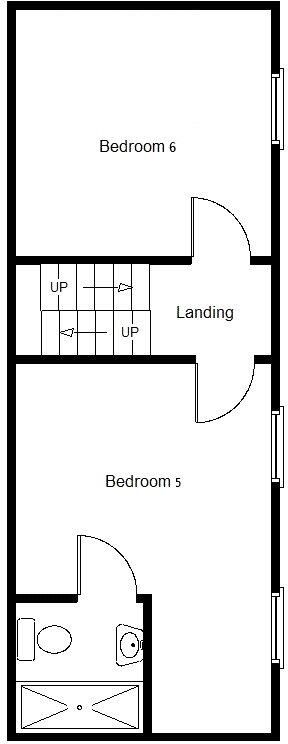 17, Regent Place, Ilfracombe, Devon, EX34 floorplan