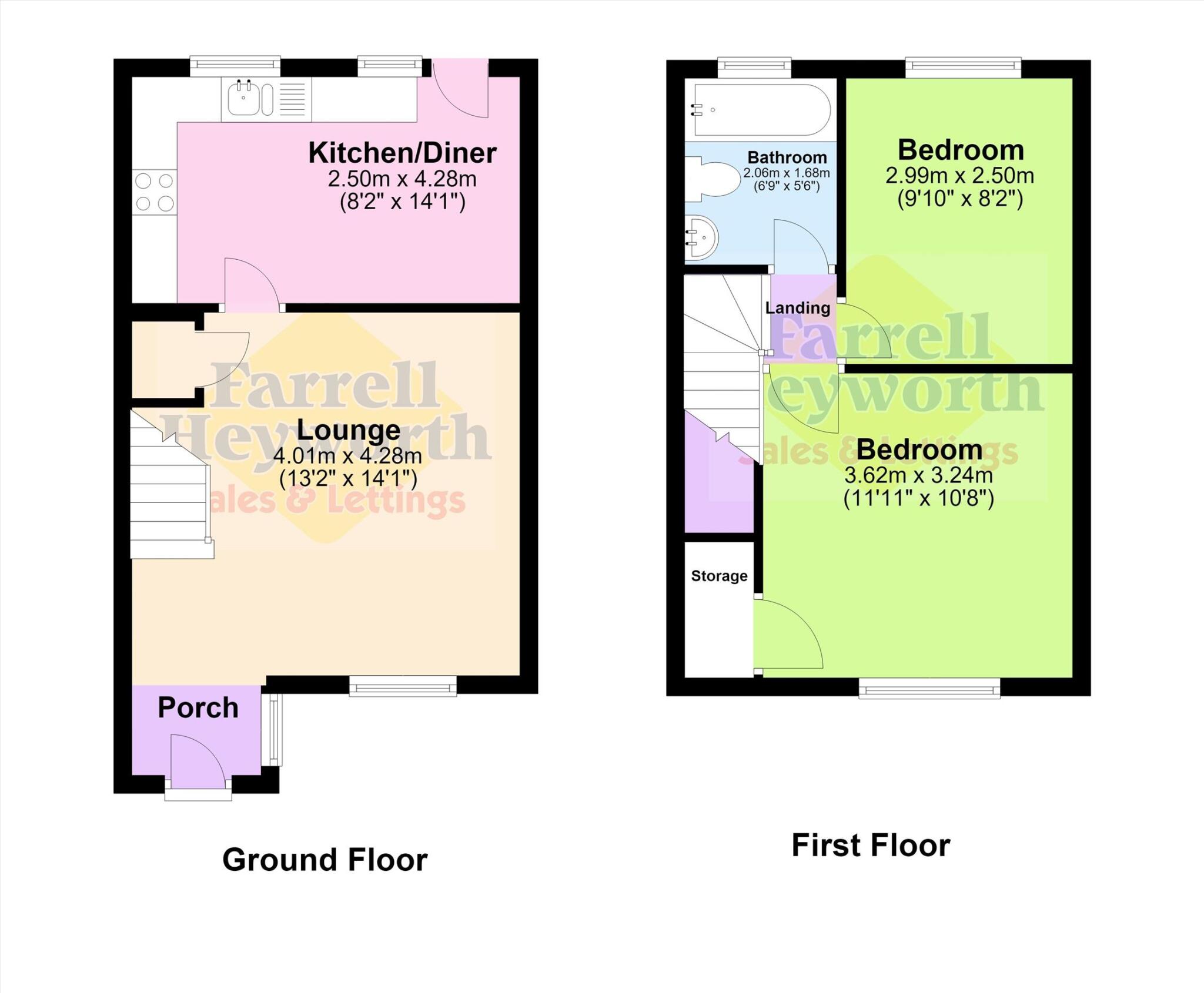 Savick Way, Lea, Preston floorplan
