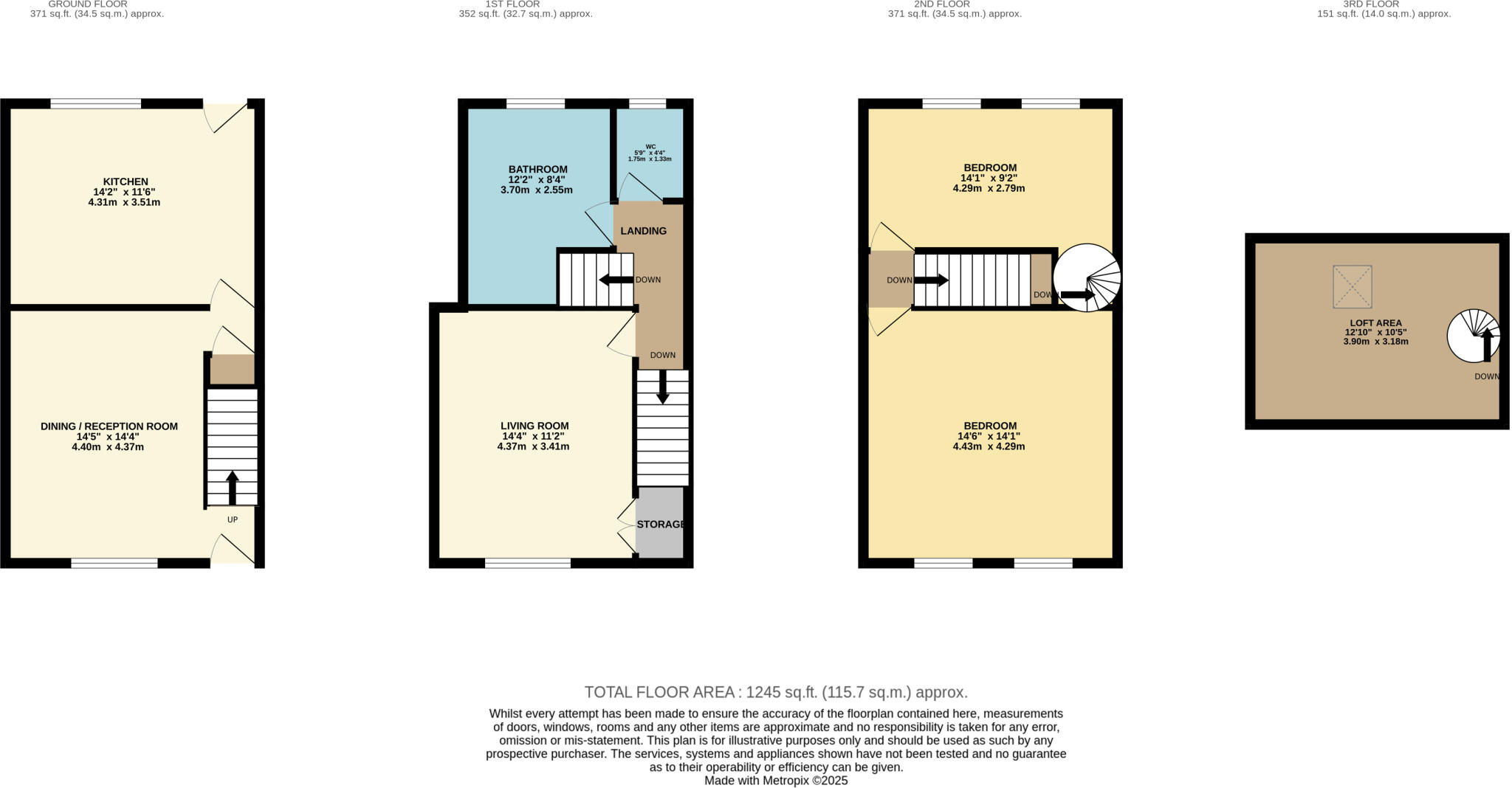 Holly Vale, Marple Bridge floorplan