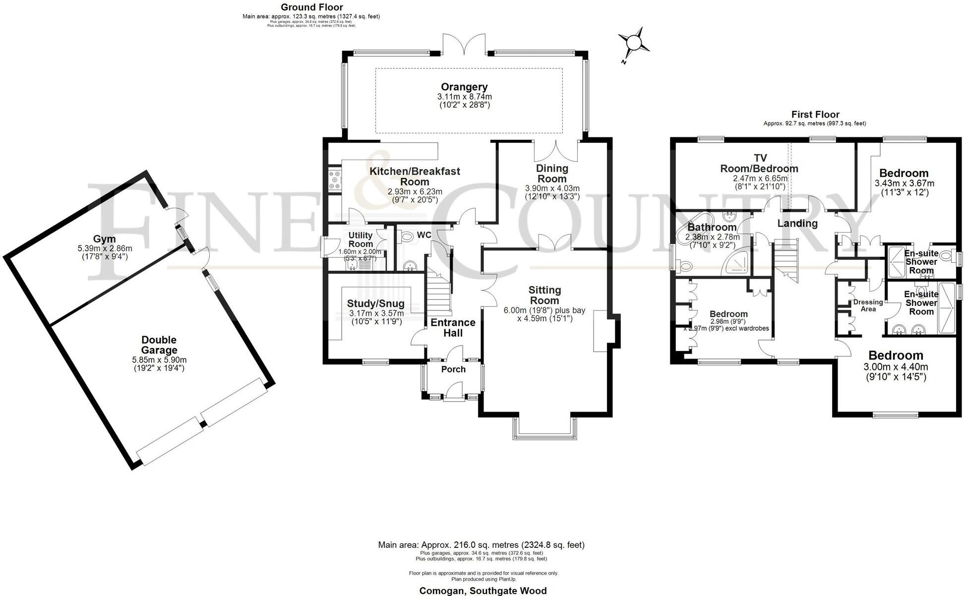Comogan, Southgate Wood, Morpeth, NE61 floorplan