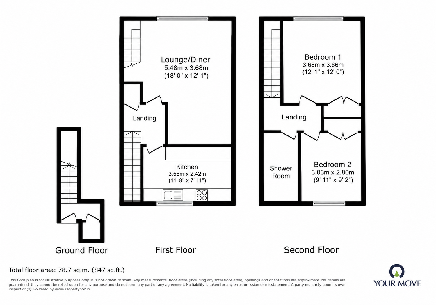 Magdalen Court, Broadstairs, Kent, CT10 floorplan