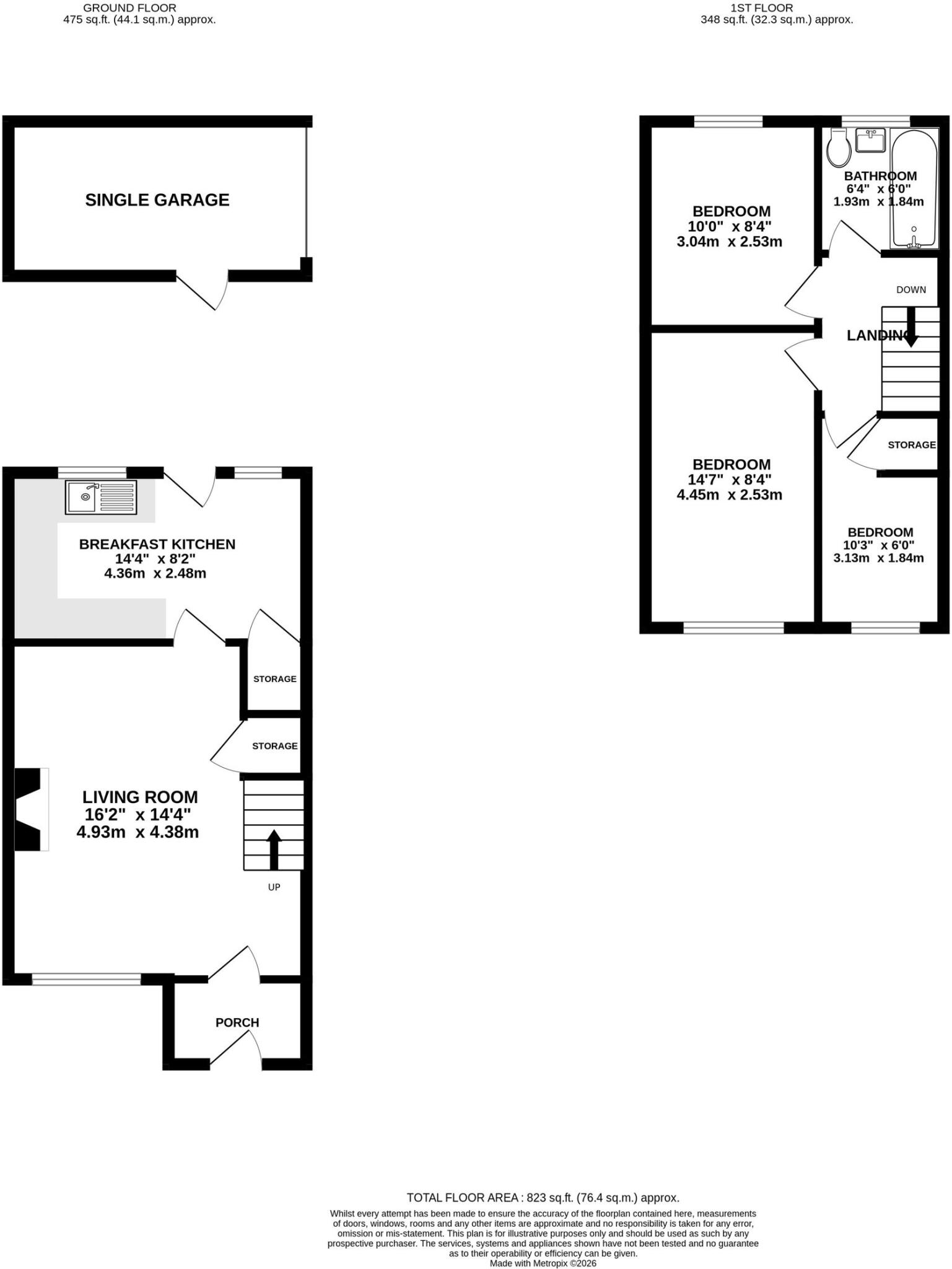Axminster Walk, Bramhall, SK7 floorplan