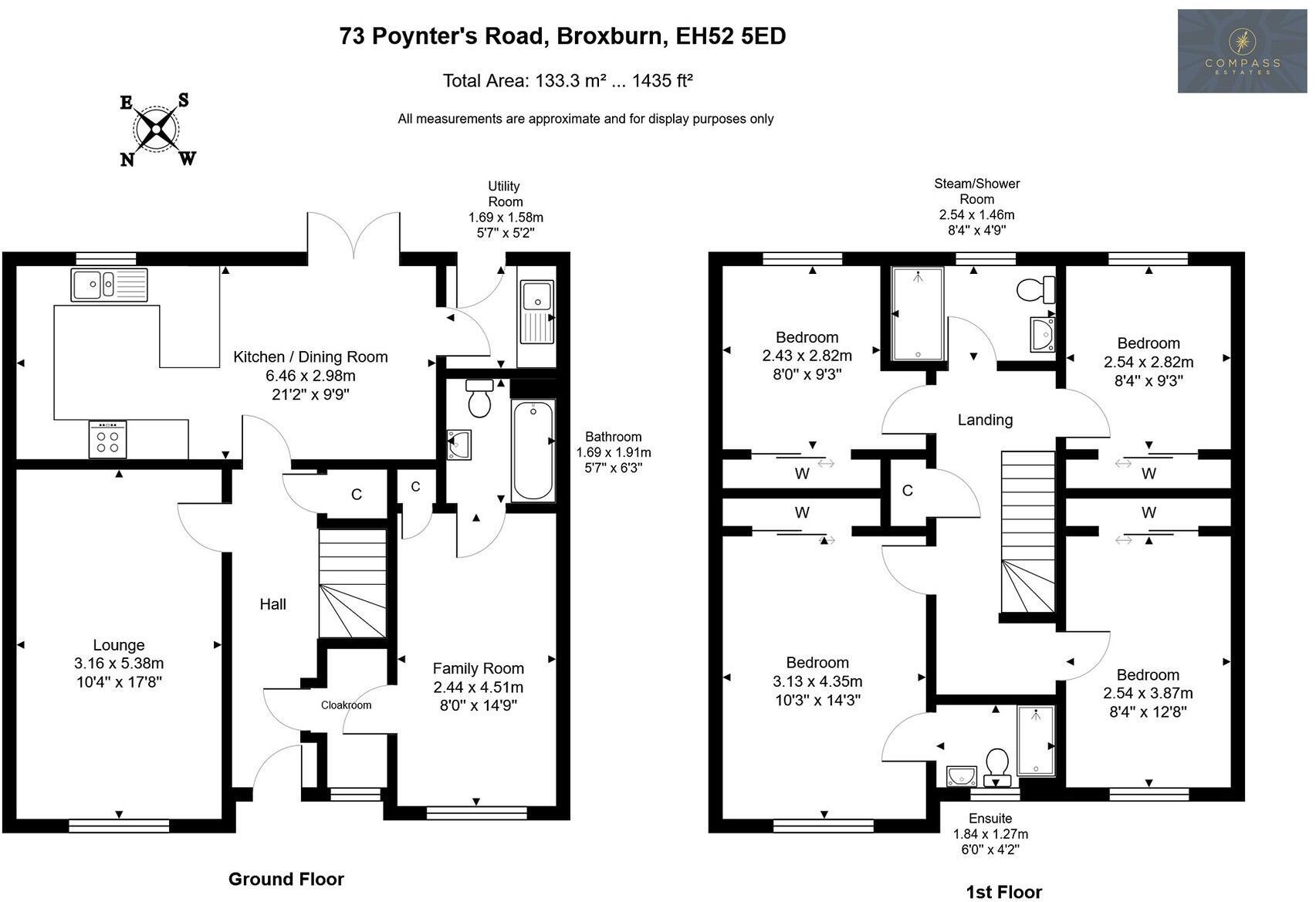 Poynters Road, Broxburn floorplan