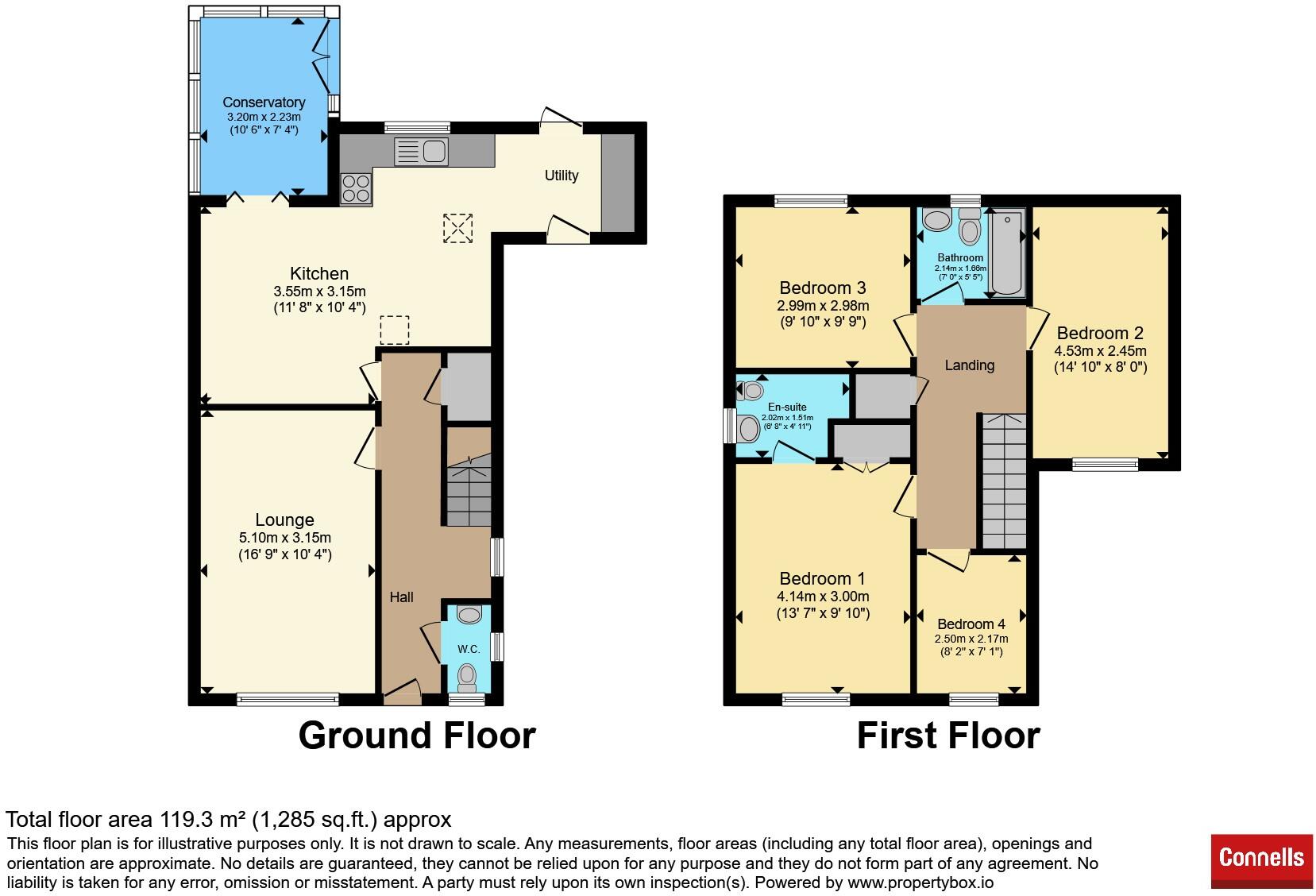 Station Close, Henlow floorplan