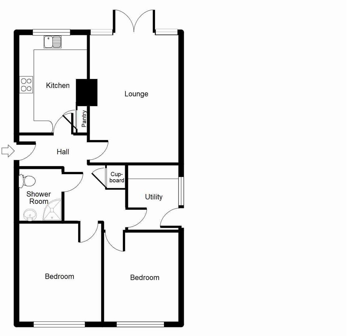 St. Johns Close, Brinsley floorplan