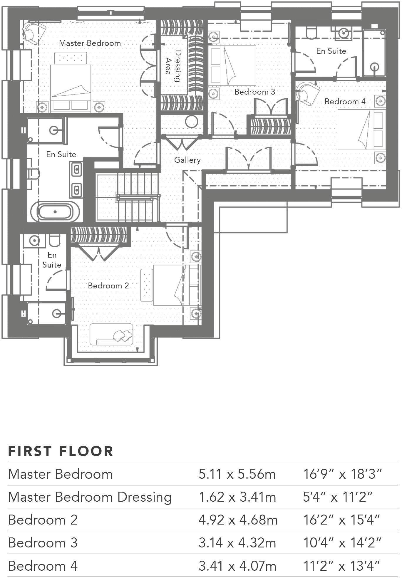 Newlands Place, Ampfield, Romsey, Hampshire, SO51 floorplan