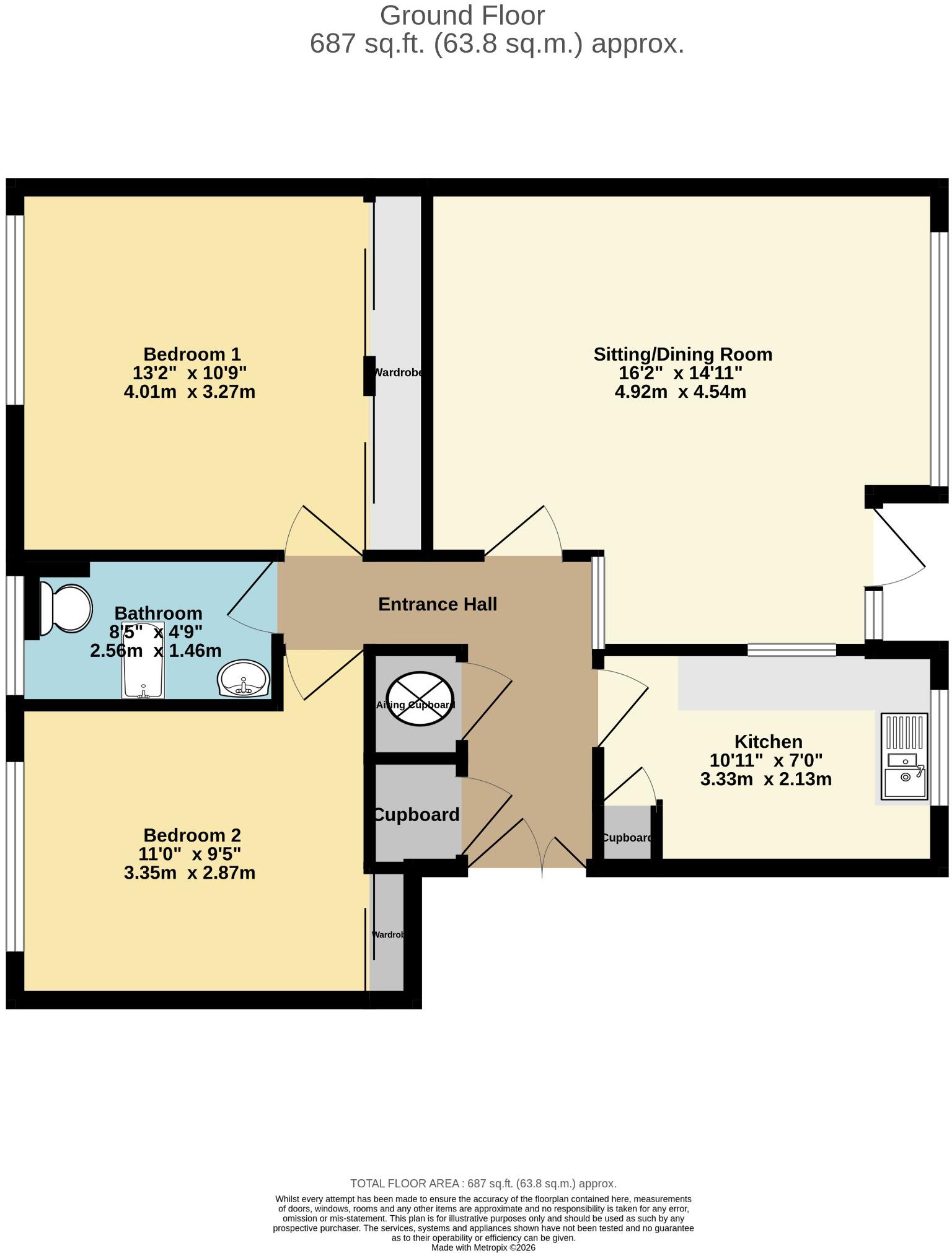 BEECHMOUNT ROAD, SO16 floorplan