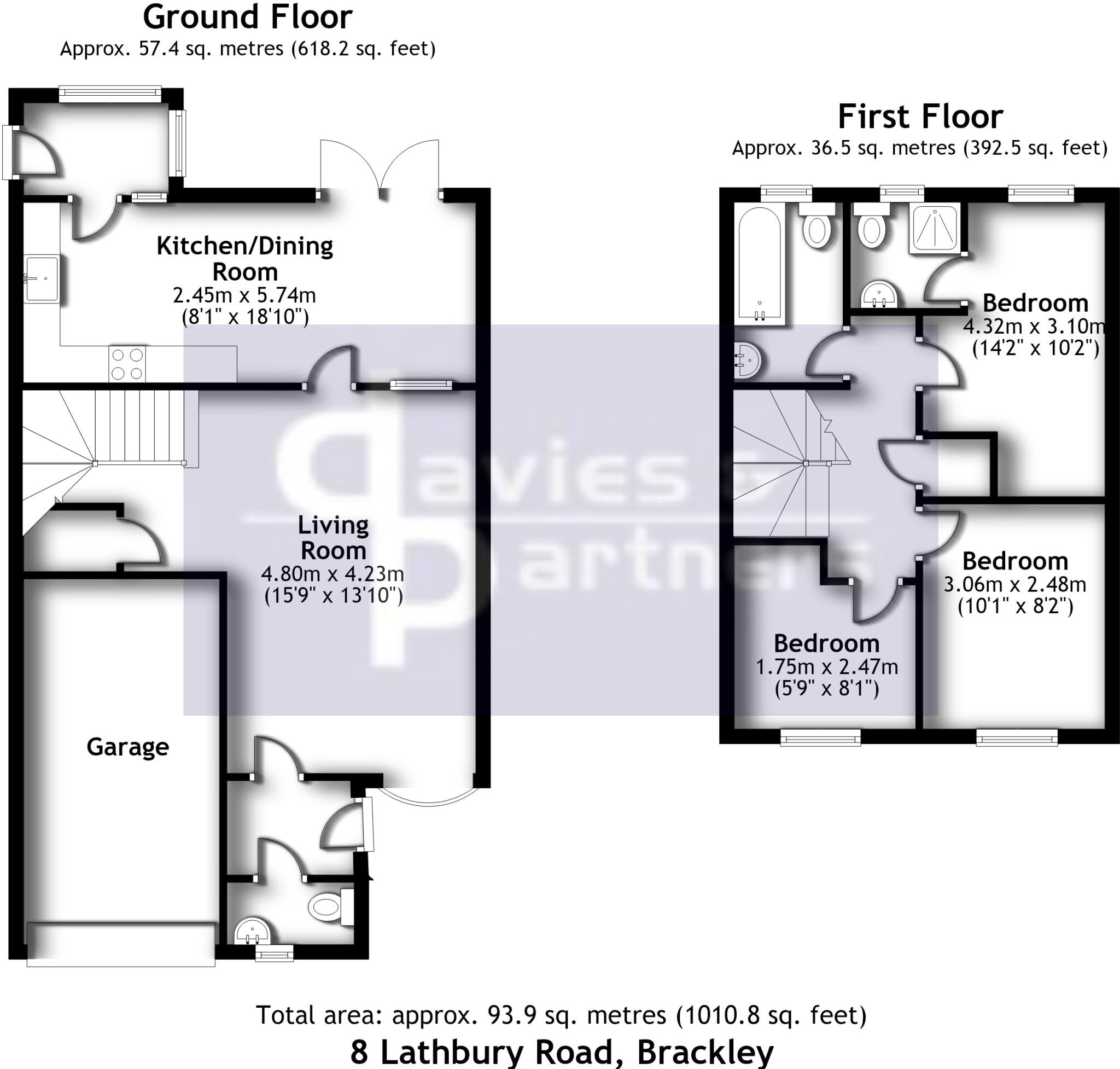 Lathbury Road, Brackley floorplan