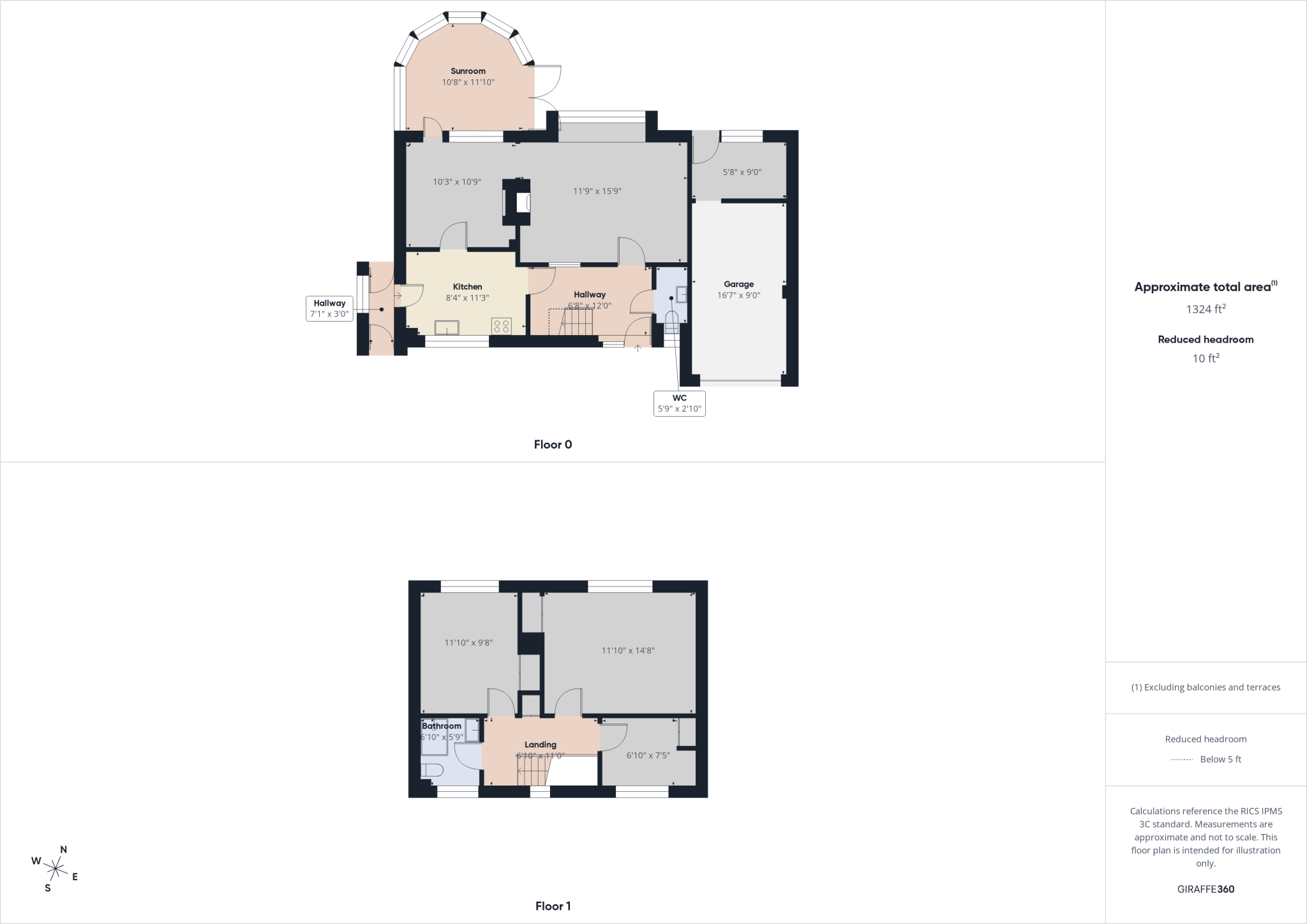14 Pannels Close, Glemsford, Sudbury, Suffolk CO10 7RR floorplan