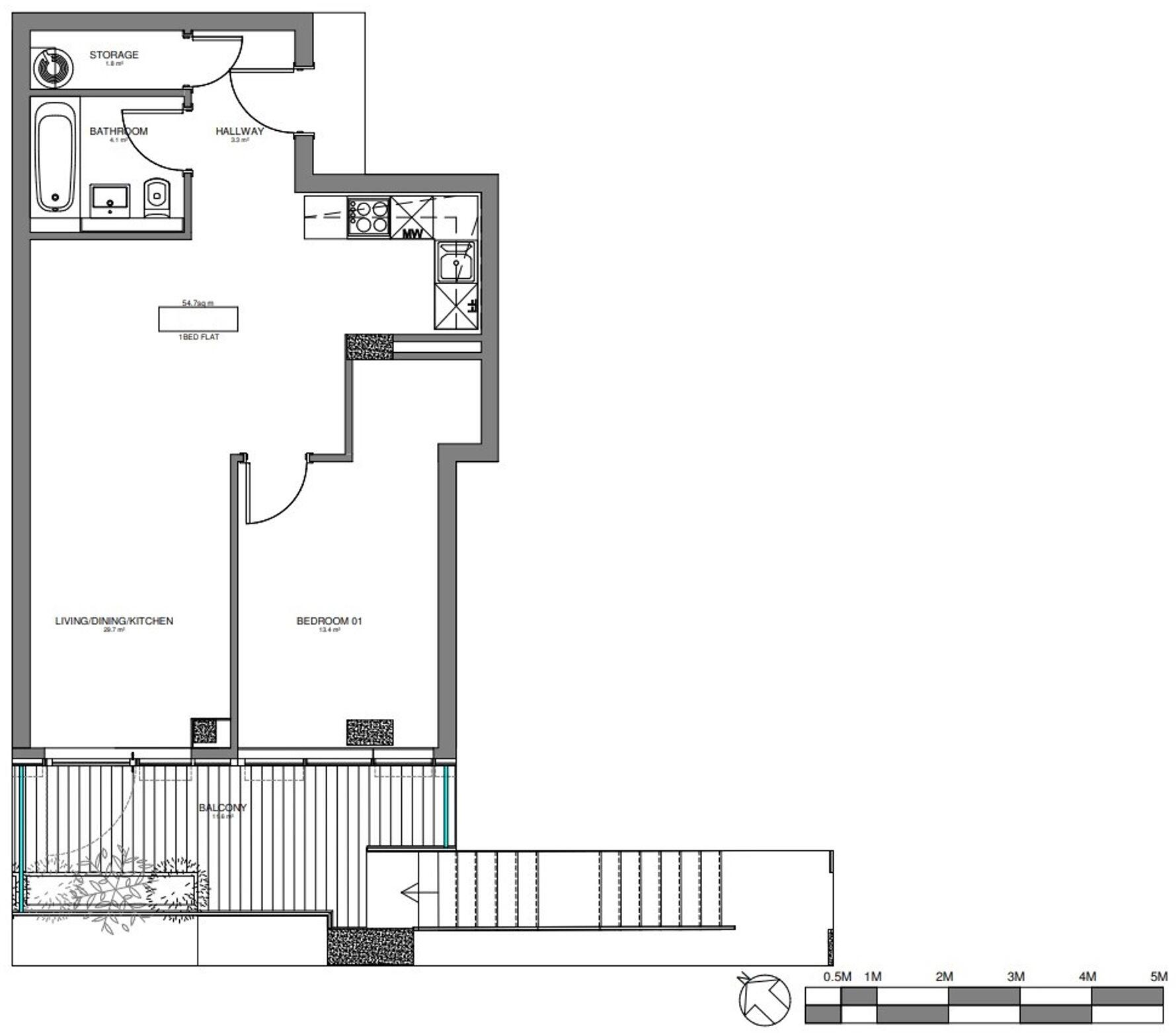 Midsummer Boulevard, Tempus House, MK9 floorplan