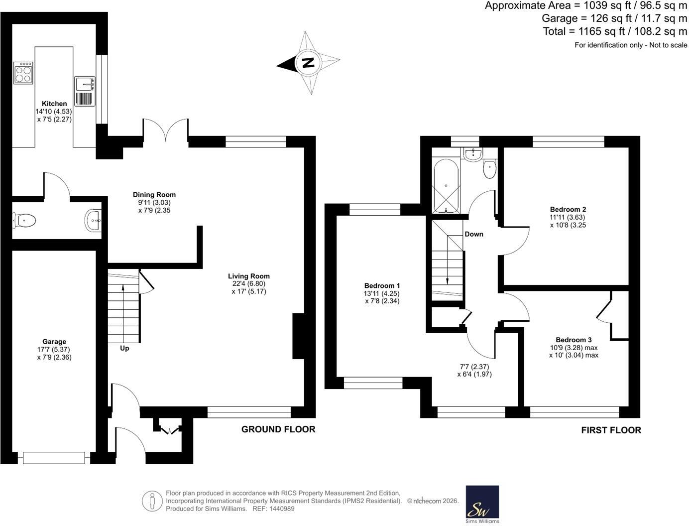 May Close, Bognor Regis floorplan