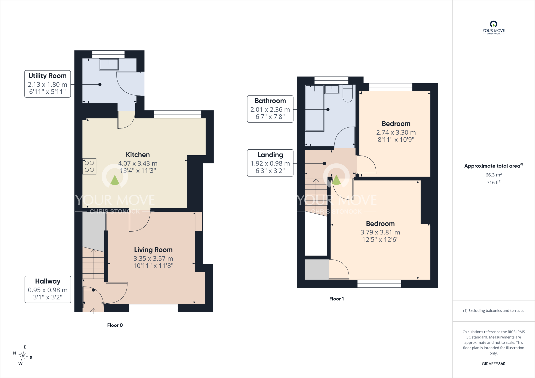 Lovaine Street, Pelton, Chester Le Street, Durham, DH2 floorplan