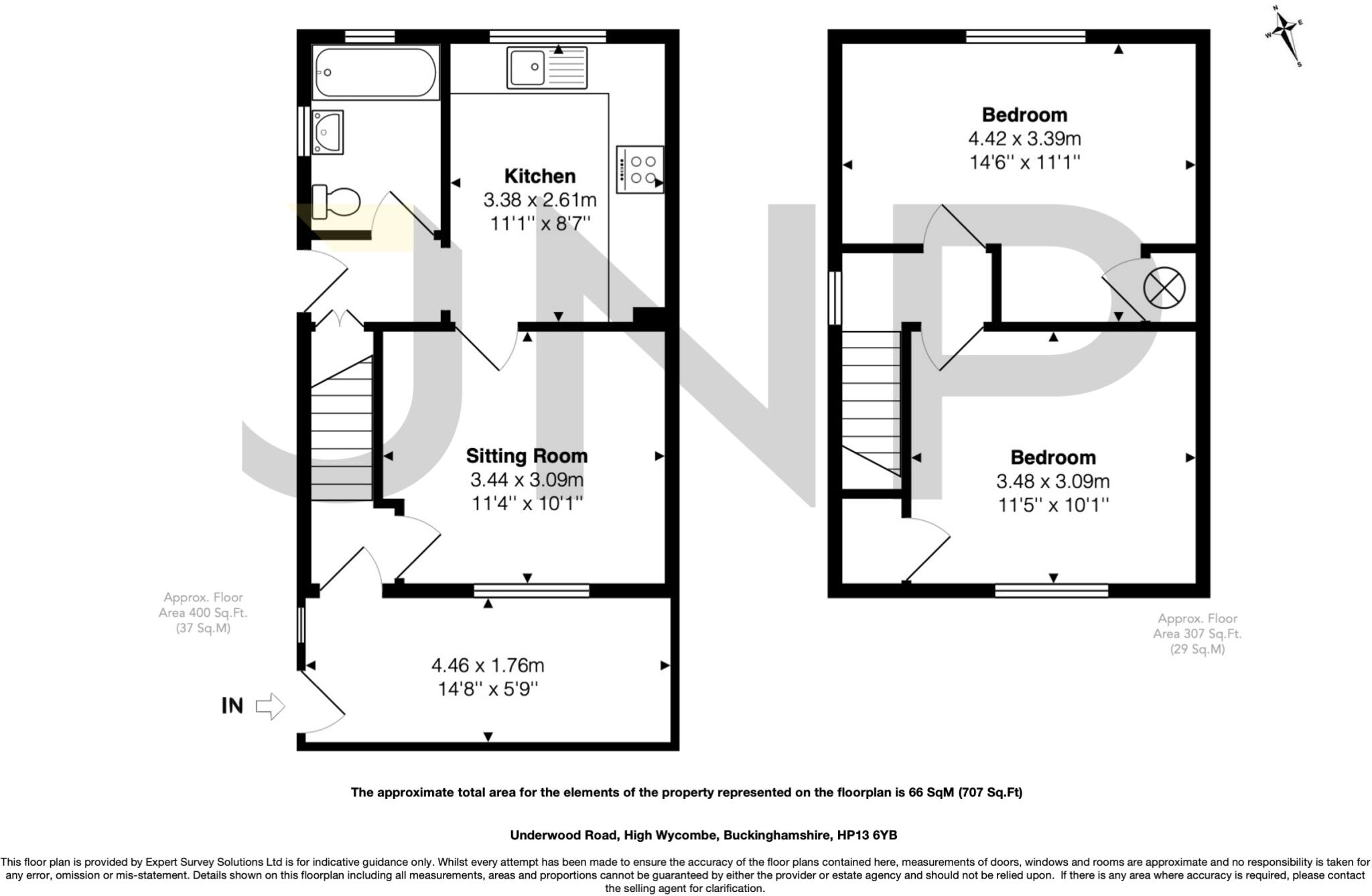 Underwood Road, High Wycombe, Buckinghamshire, HP13 floorplan