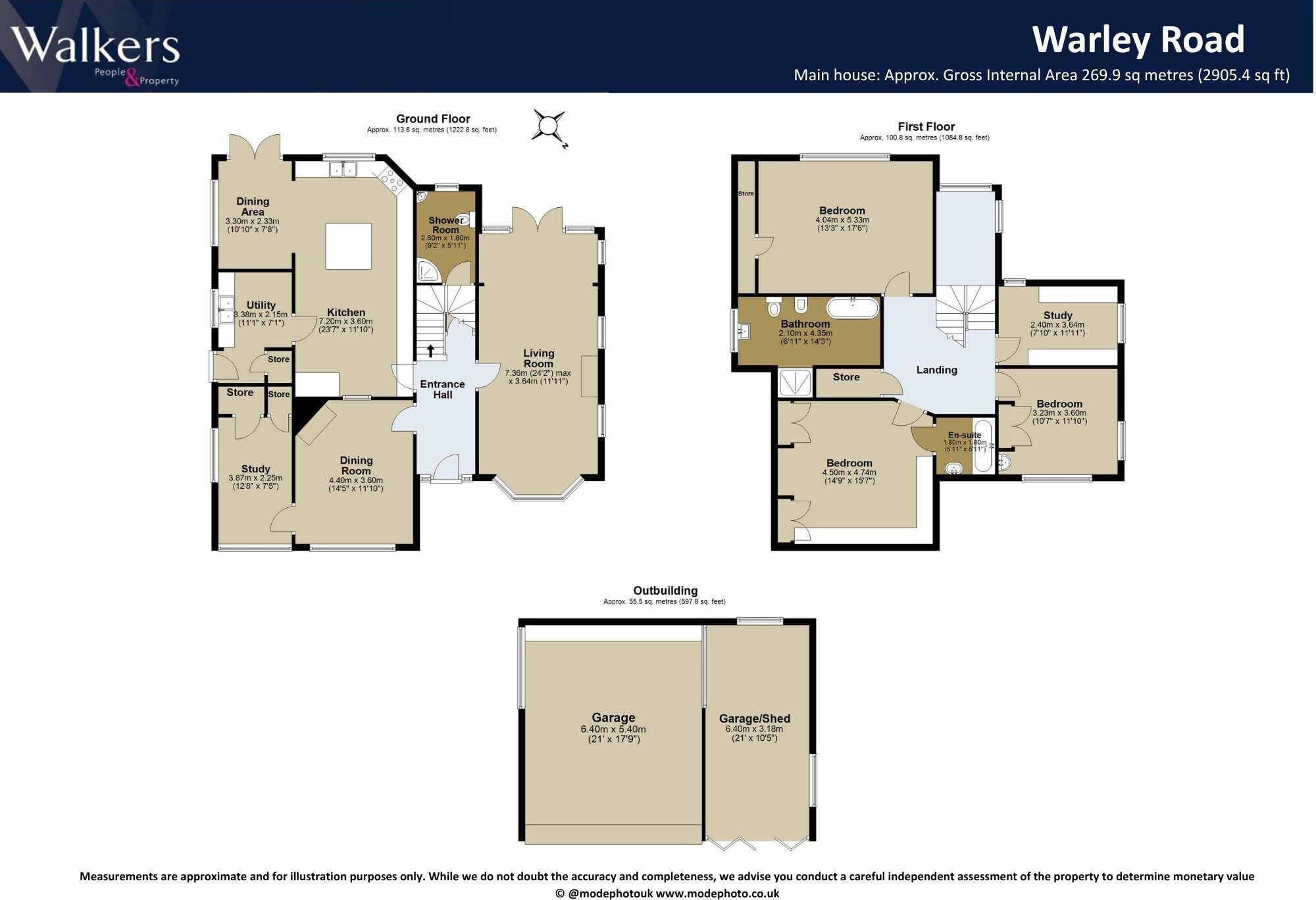 Warley Road, Great Warley, Brentwood floorplan