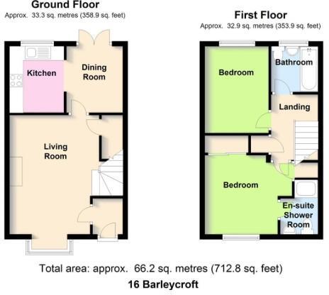 Barleycroft, Buntingford floorplan