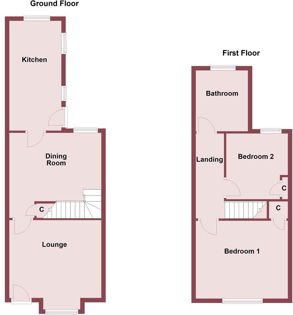 Raby Road, Neston floorplan