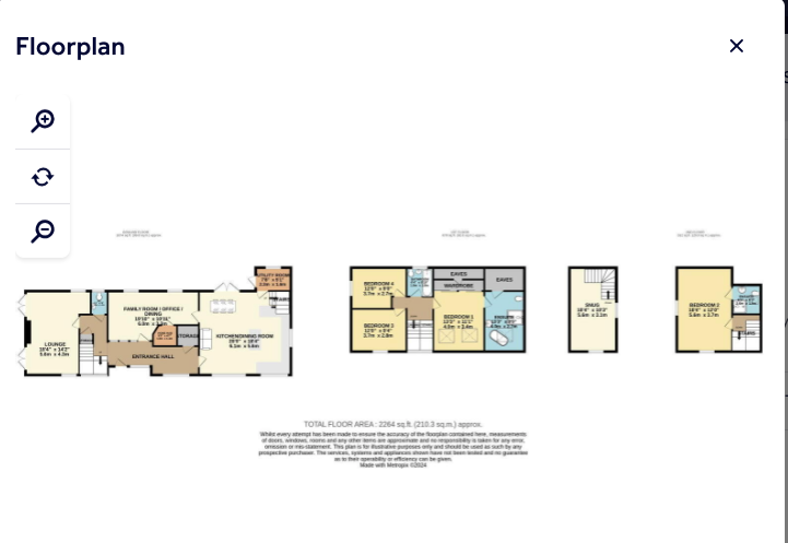 Court Drive, Shenstone, Lichfield floorplan
