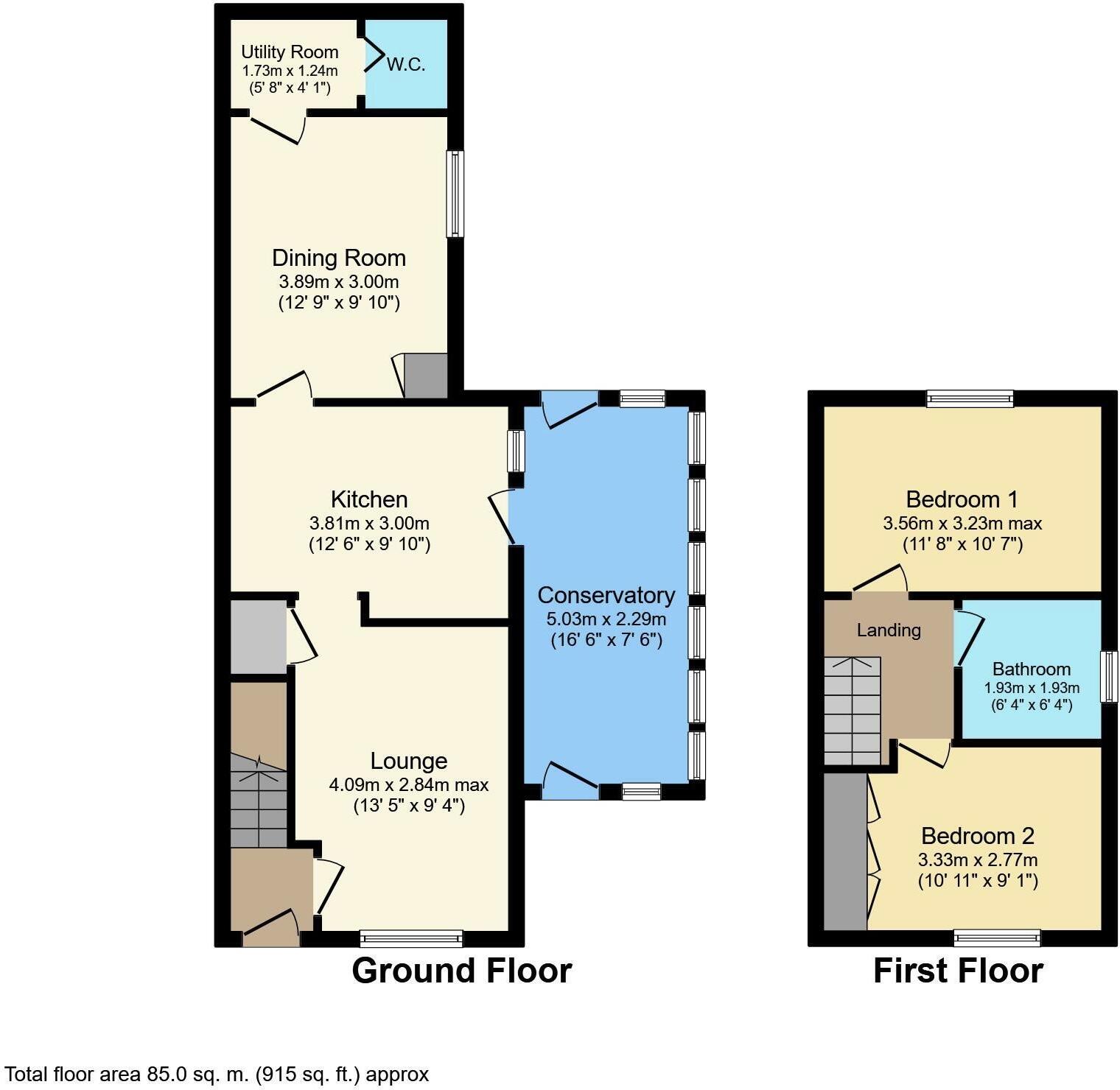 Foxhunters Way, South Elmsall, Pontefract, Wakefield floorplan