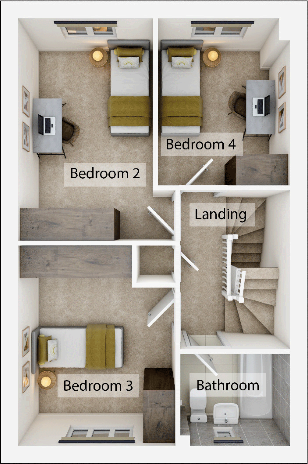 York Way, 
Northampton, 
Northamptonshire, 
NN5 6UX floorplan