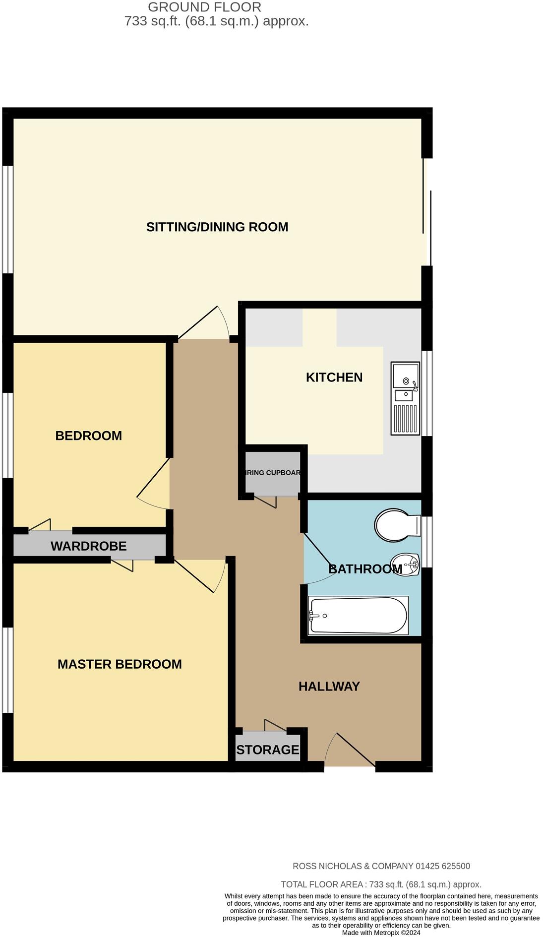 Rothbury Park, New Milton, Hampshire. BH25 6TR floorplan