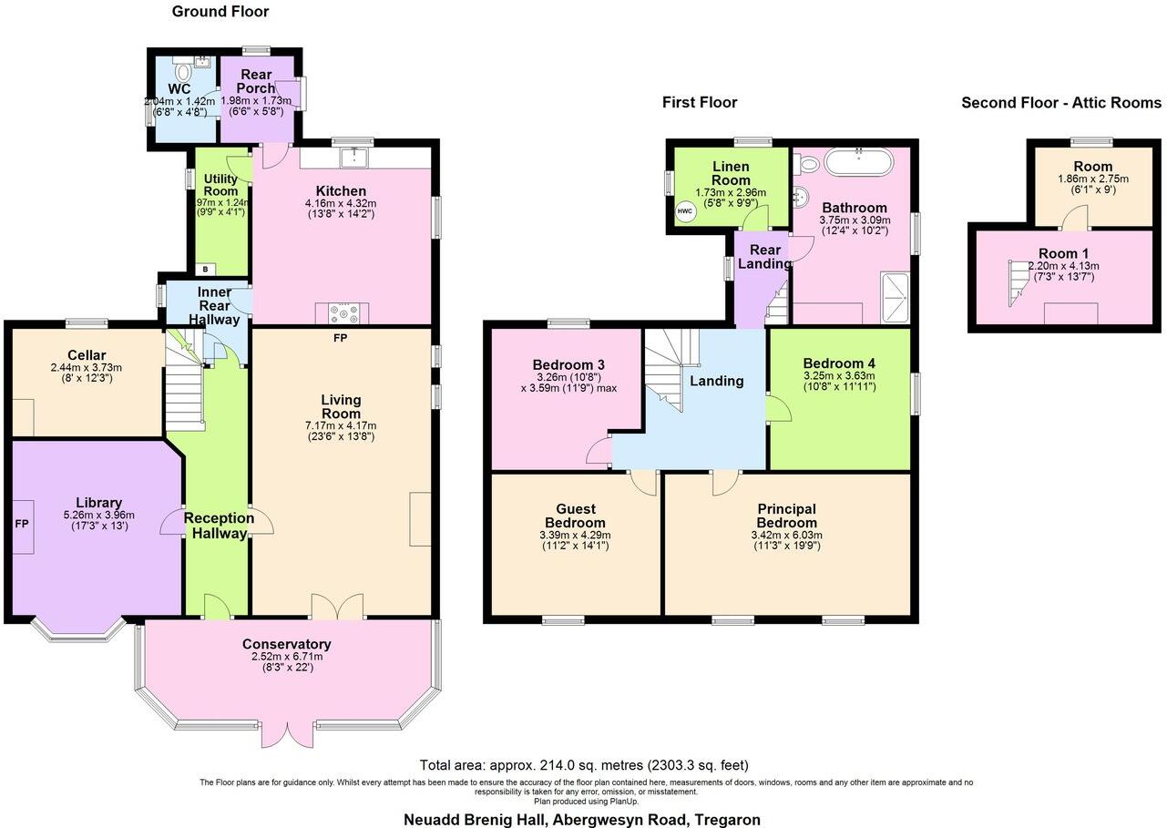 Abergwesyn Road , Tregaron, SY25 floorplan