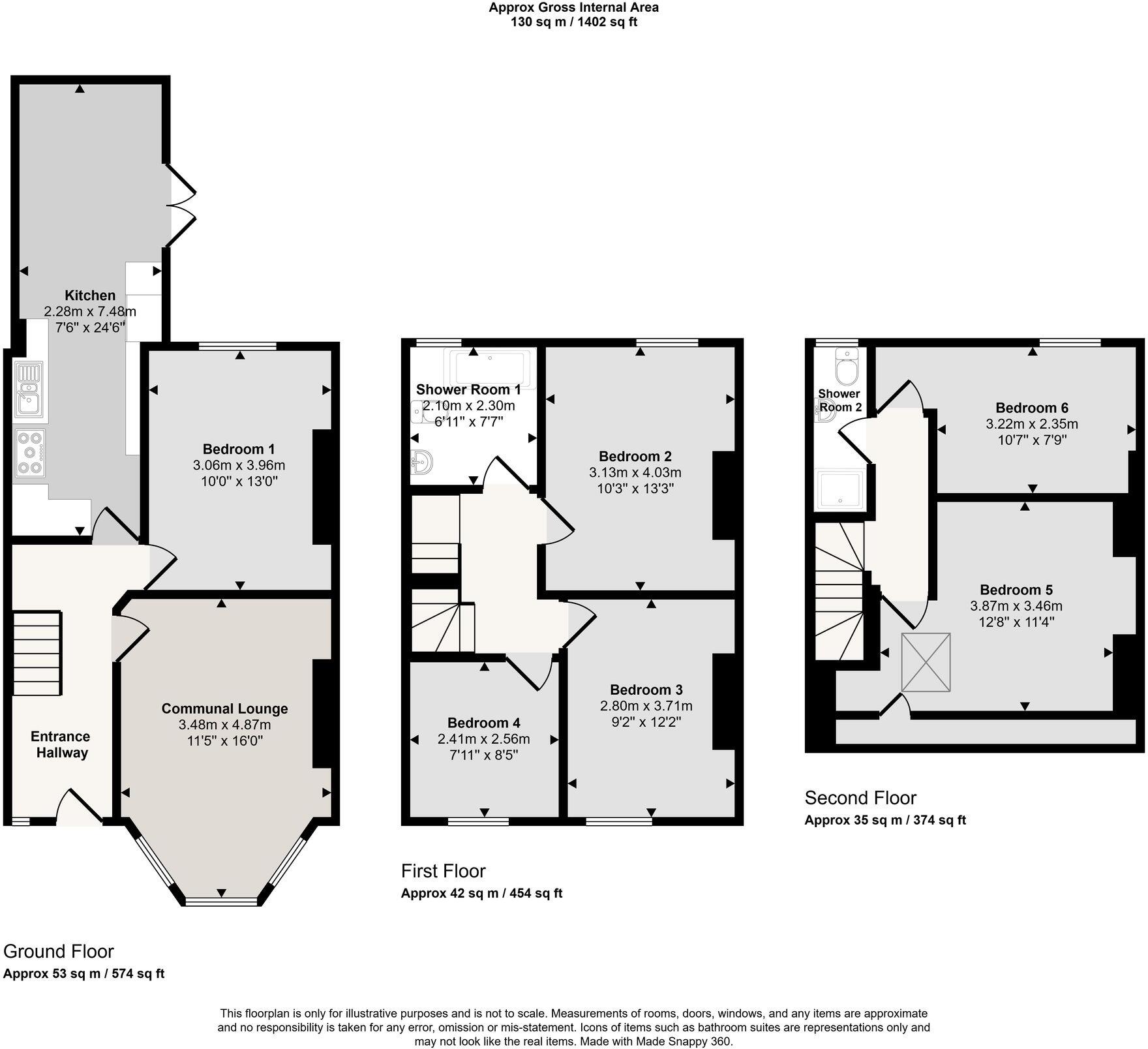 Brookdale Road, Liverpool, L15 floorplan