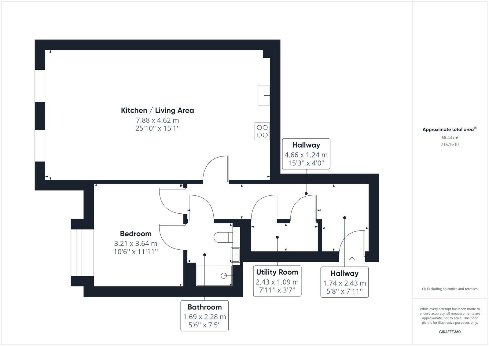 61 Bushey Hall Road, Bushey, Hertfordshire, WD23 2EN floorplan