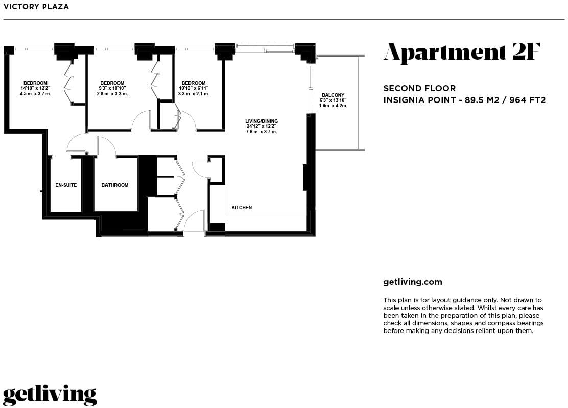 Victory Plaza floorplan