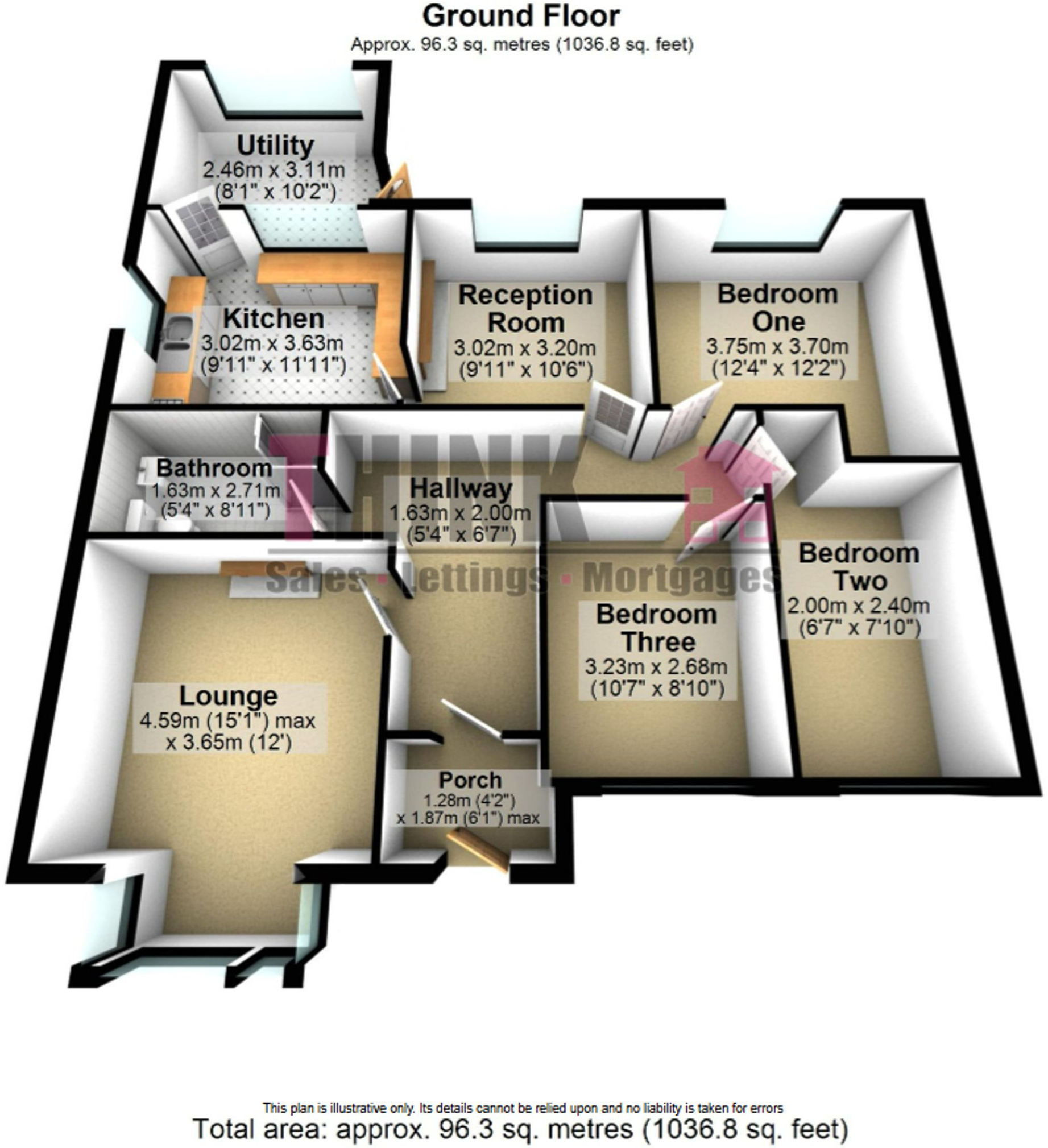 Crow Lane West, Newton-Le-Willows, WA12 floorplan