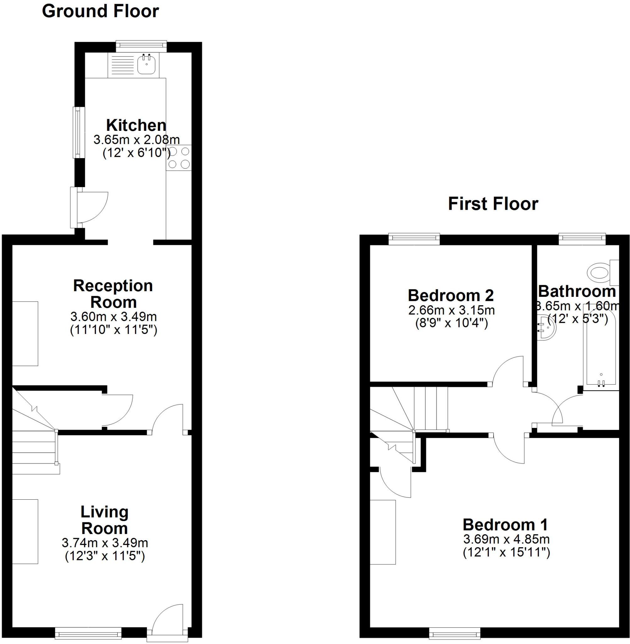 Garden Lane, Chester floorplan